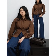 HULM - Abbey Longsleeved Fitted Shirt | Women's Fitted Shirt