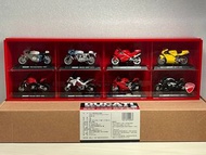 7-11杜卡迪全套重機模型+收藏盒
