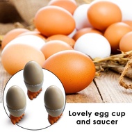 LUCKYUFT 1/2/4Pcs Egg Cup Holder Accessories Creative Opener Eggs Container