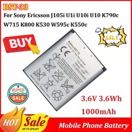 New BST-33 3.6V 3.6Wh 1000mAh Mobile Phone Battery for Sony Ericsson J105i U1i U10i U10 K790c W715 K