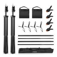 musdosg Andoer 2.6 * 3 Meters/ 8.5 10 Feet Aluminum Alloy Studio Backdrop Stand Bracket Adjustable P