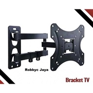 Newsat TV Bracket NBK-388T Swing Swivel Bracket LCD LED Butterfly Trunk 14" - 42"