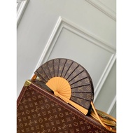 M14804 Presbyopic Fan Handbag Hand Carry One Shoulder Crossbody Fan Bag