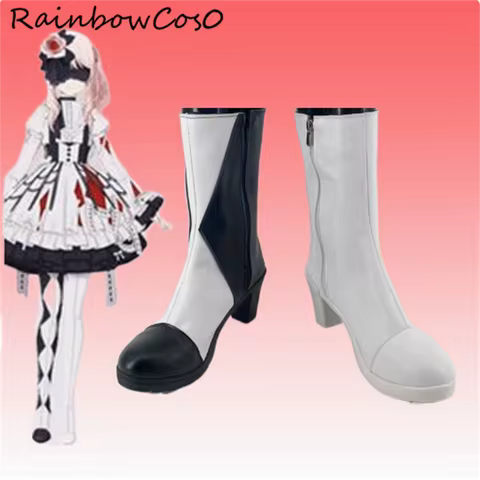 AKIYAMA MIZUKI Project Sekai Cosplay Shoes Boots Game Anime Halloween RainbowCos0 W4495