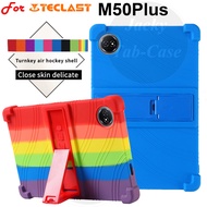 For Teclast M50 Plus Tablet 10.1" Thicken Soft Silicone Casing TECLAST M50Plus 10.1inch Stand Cover 