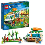 LEGO City Farmers Market Van 60345 Building Toy Set for Kids, Boys, and Girls Ages 5+ Mobile Farm Sh