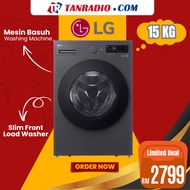 【LOWEST】LG Mesin Basuh 15kg Inverter Turbo Wash Front Load washer washing machine 洗衣机