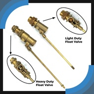 1" 25mm Float Valve Bola Injap Tangki Air Light Duty Heavy Duty  Brass Float Arm Valve Pelampung Tem