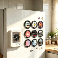 [9 Free Songs]Trendy KPOP NFC Fridge Player Custom 9 Songs BTS Straykids NCT RIIZE ZBI Vinyl Magnet