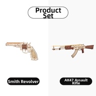 ROKR | Creative Wooden DIY AK47 Model Toy