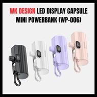 WK Design LED Display Capsule Mini Powerbank (WP-006)