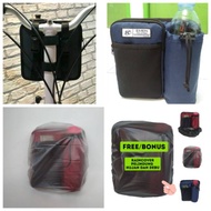 And free Folding Bike Bag/seli Drink Bottle Handlebar Bag