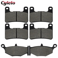 Cyleto Front or Rear Brake Pads for Suzuki GSXR600 GSXR750 GSXR1000 GSXR 600 750 1000 Vstrom DL1000 