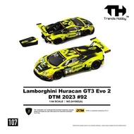 TH 1/64 Lamborghini Huracan GT3 Evo 2-DTM Alloy Diecast Car Model Toy Birthday Gift