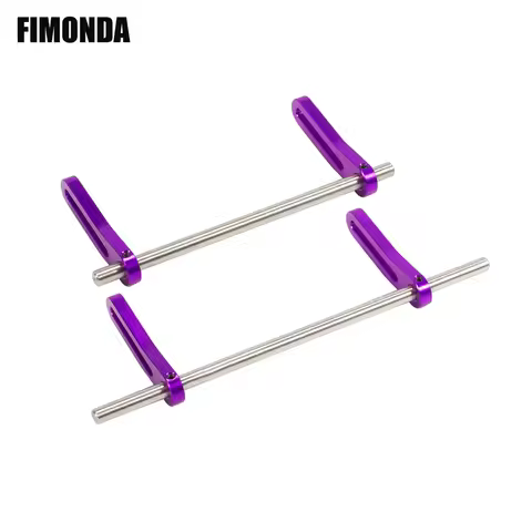 Aluminum Alloy Modular Bumper Adjustable Fairlead for 1/10 RC Crawler LCG Rigs Builds TRX4 SCX10 Gsp