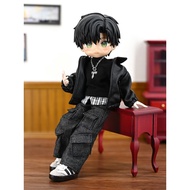 BABYBELL 3.0 Doll Clothes 1/12BJD Clothes Large Size Doll Jacket Leather Clothes BJD