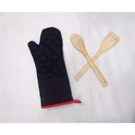 PREMIUM THICK HEAT-RESISTANT OVEN GLOVES OVEN GLOVE BAKERY CAKE BREAD