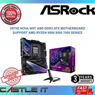 ASRock X870E NOVA WiFi AM5 DDR5 ATX Motherboard Support AMD Ryzen 9000 8000 7000 Series