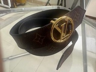 LV 皮帶 女裝 雙面 用過三次 有袋有盒