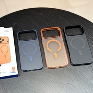 ( IPhone 17 Pro max ) Keephone Dazzle Matte Pro Case Anti-Fingerprint Wireless Charging