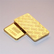 เลเซอร์ Numer ฟรี! คุณภาพสูงทองคำแท่งจำลอง999ชุบทองแท่ง500ชิ้น/ล็อต DHL Gratis Ongkir COD