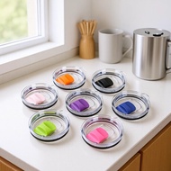 12oz/16oz/20oz/30oz Magnetic Push Lid Ice Master Cup Lid Silicone Plastic Lid Car Cup Lid 0G73