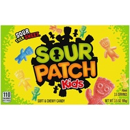 SOUR PATCH KIDS เยลลี่เคี้ยวหนึบเปรี้ยวหวาน ขนมอเมริกา (2-3.5 oz)