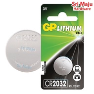 MAJU CR2032 3V Original GP Lithium Cell Coin Battery CR DL 2032 Long Lasting Power High Purity Lithi