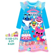 Ailubee Kid Dress Pajamas D171B~ Baby Shark