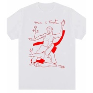 New Style Pure Cotton T-Shirt Men I Trust Rock Independent Electronic Pop Band Album Printed Pattern
