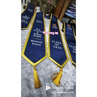 SELEMPANG GRADUASI dan BEAUTY Pageant(PRINT/SULAM)