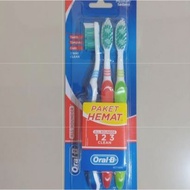 Oral-B Toothbrush All Rounder 123 Medium M40 Pack 3's