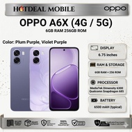 OPPO A6x 4G / 5G [6GB RAM 256GB ROM] - Original OPPO Malaysia