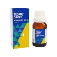 TEOROL VITAMIN D3 400 IU TO MAINTAIN BONE AND TEETH HEALTH 12.5 ML