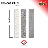granit 10x60 - lis plin - motif teras - essenza terazzo series