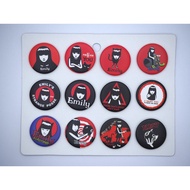 Brooch 3.2cm/4.4cm Emily the Strange Cartoon Anime