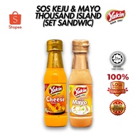 YAKIN SEDAP - SET SANDWICH (SOS CHEESE 190G & SOS THOUSAND ISLAND 190G)