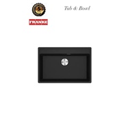 Franke MARIS - 720 Single Bowl Granite Sink MRG 610-72TL-SG (Stone Grey) MRG 610-72TL-MB (Onyx)