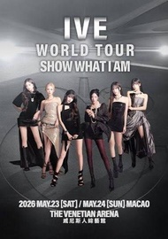 IVE World Tour Show What I Am -  HK
