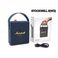 Marshall ลำโพงบลูทูธไร้สาย ขนาดพกพา STOCKWELL ll รุ่น W2 เสียงดี เบสแน่น พร้อมที่หิ้ว ดีไซน์สวย /