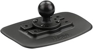 Ram Mounts RAP-398-BLK-202U Adhesive Base, 7.0 x 5.4 inches (177.8 x 136.5 mm), 1.5 inch Ball