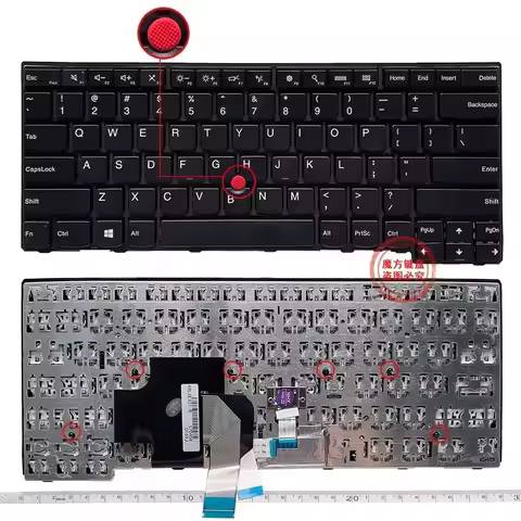 New US Keyboard for IBM Lenovo T440 T440S T440P E431 T431S E440 L440 L470 T460 T450 Laptop Keyboard