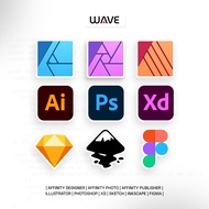 Cutting Sticker Vinyl IT Design UI UX Waterproof Design - XD / Photoshop / Illustrator / Sketch / Af