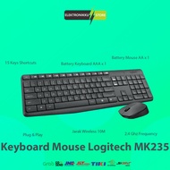 Logitech MK235 Wireless Laptop PC Computer Notebook Keyboard Mouse