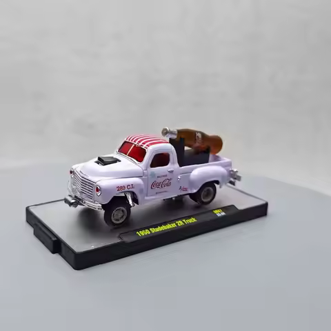 M2 1:64 1950 Studebaker 2r Truck Coca-cola Alloy Model