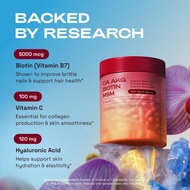 Biotin M Complex Capsules, 90 capsules, containing hyaluronic acid, vitamins D3/K2/C, revitalizes  a