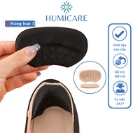 2 heel pads TYPE 1 reduced in large size 6mm for wide shoes with anti-drop silicone surface to prote