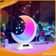 Ecolor Smart Table Lamp Touch Moon Lamp for Bedroom Dimmable LED Night Light Table Lamps