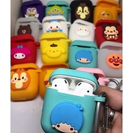 Cute Airpod Silicone Earphone Case With Loop