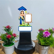 Termurah Souvenir Wisuda Souvenir Plakat Wisuda Akrilik Tk/Paud Kenang Kenangan Wisuda Anak